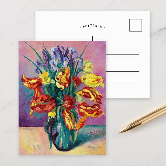 オウムのチューリップ | アンリマンギン ポストカード