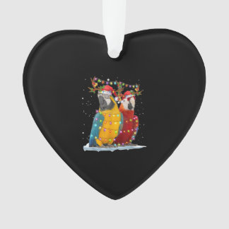 オウムのトナカイクリスマスライトクリスマスオーナメント オーナメント