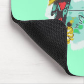 オウムのトリオ マウスパッド (コーナー)