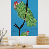 オウムのネタ ポスター (キッチン)