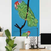 オウムのネタ ポスター (ホームオフィス)