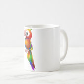 オウムのマグ コーヒーマグカップ (正面右)