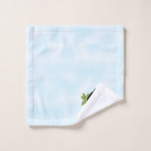 オウムのラブモノグラム バスタオルセット (ウォッシュタオル)