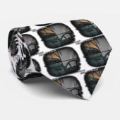 オウムのロゴ#2 ネクタイ (ロール)