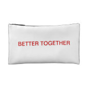 オウムの化粧品のバッグ コスメティックバッグ (裏面)