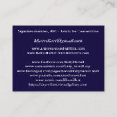 オウムの名刺 名刺 (裏面)