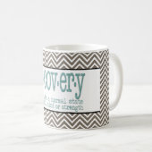 オウムの回復の定義 コーヒーマグカップ (正面右)