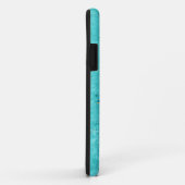 オウムの宝石のターコイズの雪片のiPhone 5の場合 Case-Mate iPhoneケース (裏面/右)