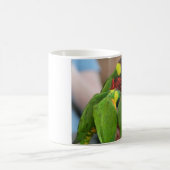 オウムの崇拝… コーヒーマグカップ (中央)