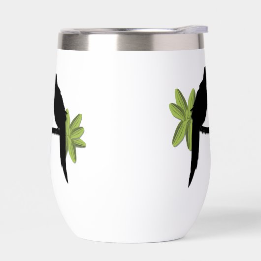 オウムの愛 (左面)