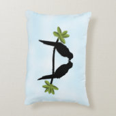 オウムの愛 アクセントクッション (裏面(縦))