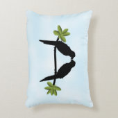 オウムの愛 アクセントクッション (正面(垂直))