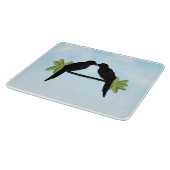 オウムの愛 カッティングボード (角)