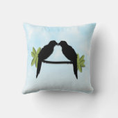 オウムの愛 クッション (裏面)