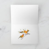 オウムの日曜日Conuresのバースデー・カード カード (内部)