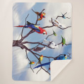 オウムの木 シェルパブランケット (正面)