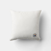 オウムの枕 クッション (裏面)