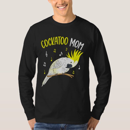 オウムの母オウム鳥の女性 Tシャツ (正面)