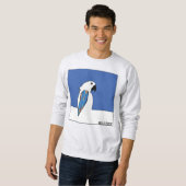 オウムの汗シャツ スウェットシャツ (正面フル)