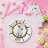 オウムの海賊オウム ペーパープレート (パーティー)