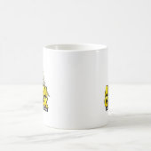 オウムの目覚まし時計 コーヒーマグカップ (中央)