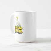 オウムの目覚まし時計 コーヒーマグカップ (正面左)