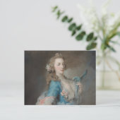 オウムの自撮り ポストカード (スタンド正面)