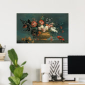 オウムの花 ポスター (ホームオフィス)