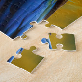 オウムの芸術1のパズル ジグソーパズル (側面)