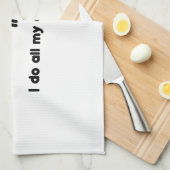 オウムの英雄 キッチンタオル (四つ折り)