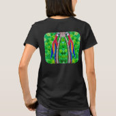 オウムの誇り 5 Tシャツ (裏面)