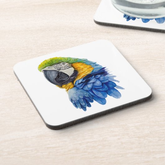 オウムの青 コースター (左側)