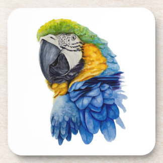 オウムの青 コースター