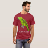 オウムの鳥好き Tシャツ (正面フル)