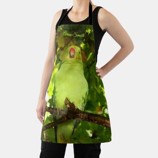 オウムの鳥 エプロン (インサイチュ)