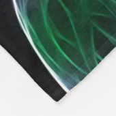 オウムの鳥 フリースブランケット (角)