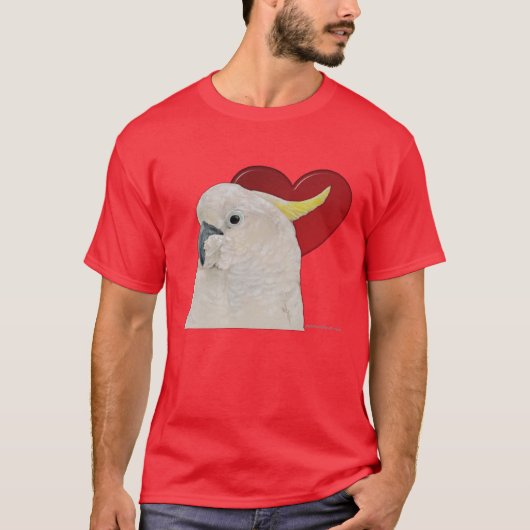 オウムのTシャツ Tシャツ (正面)