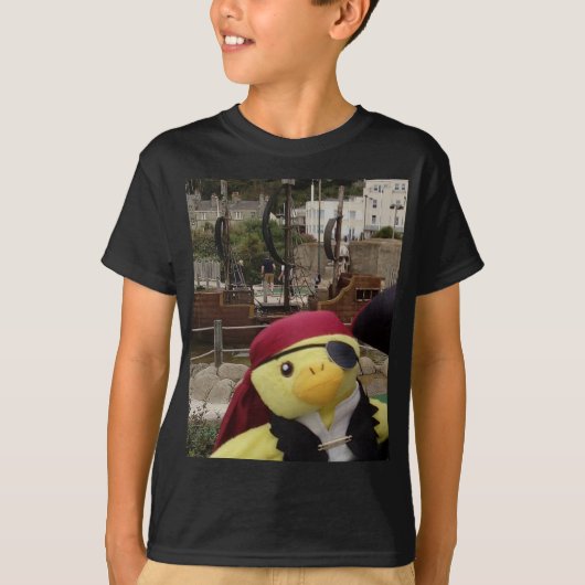 オウムはいらない海賊Tシャツ Tシャツ (正面)