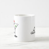 オウムは憶病者マルティーニのためです コーヒーマグカップ (中央)