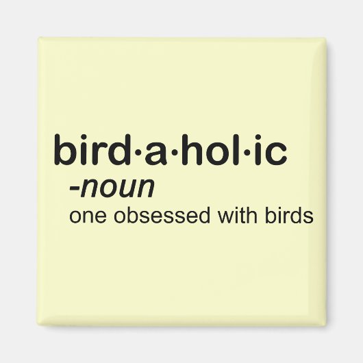 オウムを飲む マグネット (正面)