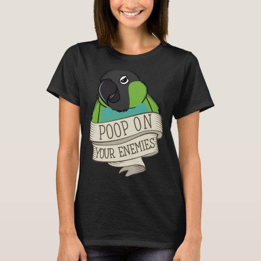 オウムウンチオンザエイムズイナンデーコンウア Tシャツ (正面)