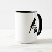 オウムオーナー必見のDJマグカップ Funny Parrot Personal DJ Mug マグカップ (正面右)