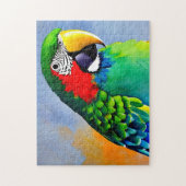 オウムカラフルウ ジグソーパズル (縦)