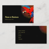 オウムカラフルウ 名刺 (正面/裏面)