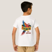 オウムカラフルウ Tシャツ (裏面フル)
