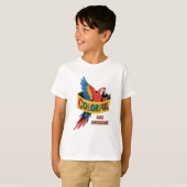 オウムカラフルウ Tシャツ (正面フル)