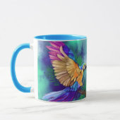 オウムカラフルマグ マグカップ (左)