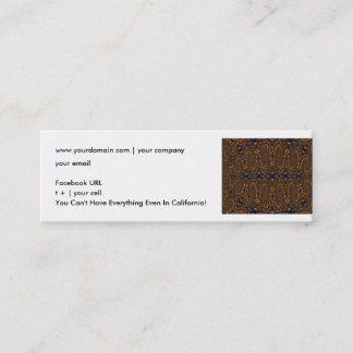 オウムガイの浮気者カード スキニー名刺