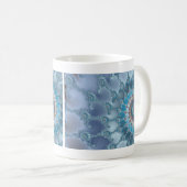 オウムガイ-フラクタルの芸術 コーヒーマグカップ (正面右)