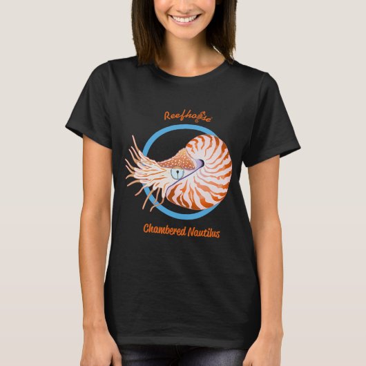 オウムガイ Tシャツ (正面)